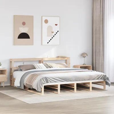 Obrázek produktu pro Maison Exclusive - Postel bez matrace 200 x 200 cm masivní borovice
