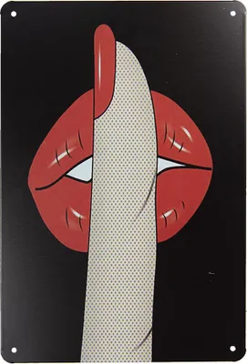 Produktbild von Clayre & Eef Textschild 20x30 cm Schwarz Eisen
