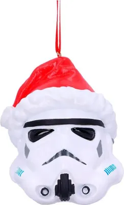 Produktbild von Nemesis Now Original Stormtrooper Christbaumanhänger Santa Hat 8 cm