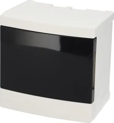 Produktbild von Aufputz Verteiler 4-Modul weiß rauch EDO777838 EDO Technic
