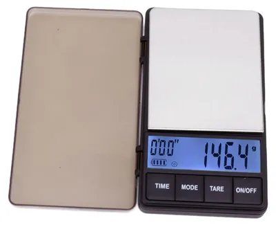 Koffieweegschaal digital 1000 g / 0,1 g mit Timer