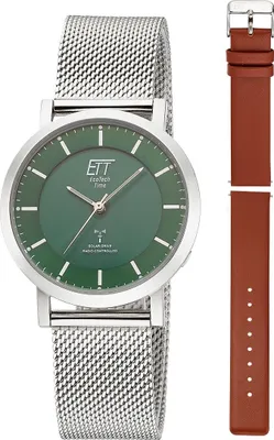 Zdjęcie produktu dla Zegarek damski z mechanizmem solarnym sterowanym radiowo - Eco Tech Time Model: ELS-11618-81MS