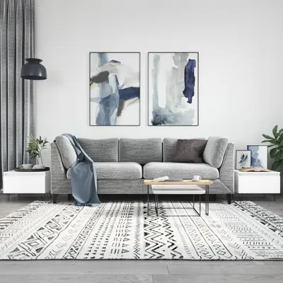 Produktbild von "Rabatt" Couchtische 2 Stk. - Wohnzimmertisch-set - Weiß 50x46x35 cm Holzwerkstoff - Kaffeetisch CC22622