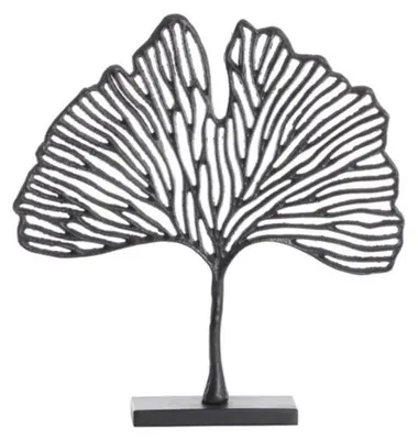 Produktbild von Light & Living - Ornament LEAF - Schwarz - 36x6x39 cm