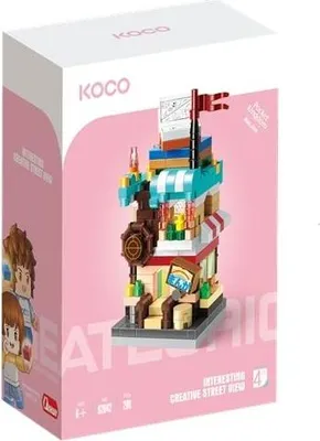 Obrázok produktu pre Stavebnice KOCO Obchod s komiksmi, 280 dielov