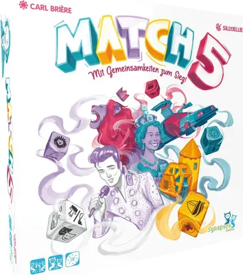 Produktbild von Heidelberger SpieleverlagMatch 5 Synapses Games für 2-8 Personen 10+ deutsch