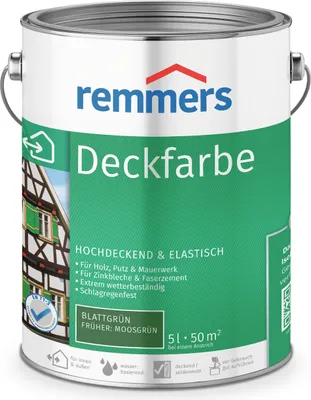 Produktbild von Remmers Deckfarbe blattgrün 5 l, Holzlack