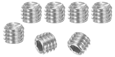 Produktbild von Madenschrauben-Set, 120 Stück, M4 x 3 mm, Edelstahl