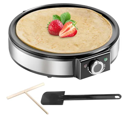Immagine prodotto di Piastra elettrica per pancake, 1200 W, con controllo della temperatura