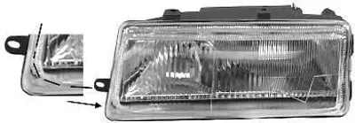 Produktbild von VAN WEZEL Scheinwerfer Rechts für SEAT TOLEDO I (1L) 4932962