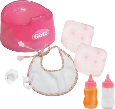 Produktbild von GÖTZ Puppenmanufaktur Int. Gmb Götz 3401935 Set mit Zubehör 6-teilig, 33/42cm 1