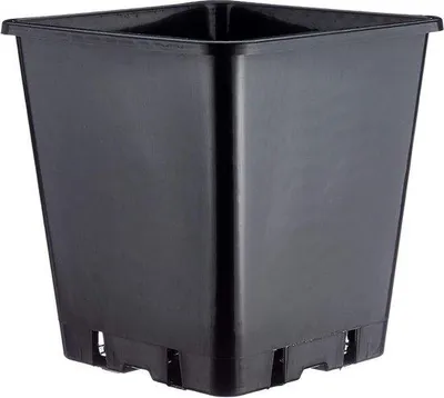 Obrázek produktu pro Plastový květináč 25 cm – 11 litrů – černý