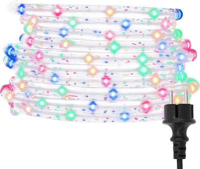 Image de vidaXL Tuyau lumineux 480 LEDs Multicolore 20 m PVC