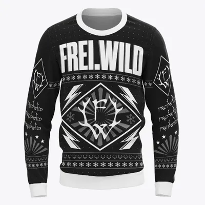 Imagen del producto de Frei.Wild - Suéter de punto de invierno "GreyStyle", edición limitada