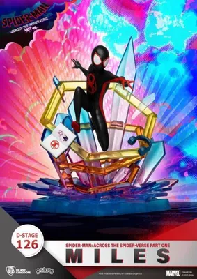 Zdjęcie produktu dla Marvel D-Stage PVC Diorama Spider-Man: Across the Spider-Verse Part One-Miles 15 cm