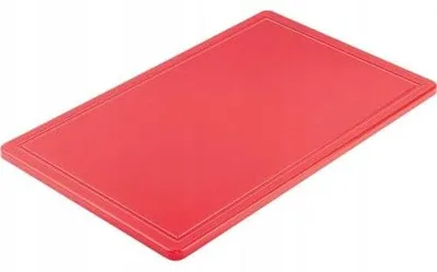 Produktbild von Stalgast Schneidebrett GN 1/1 rot