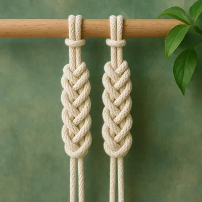 Immagine prodotto di Filo da stiro in cotone intrecciato - 20 metri - 6 mm - set da 2
