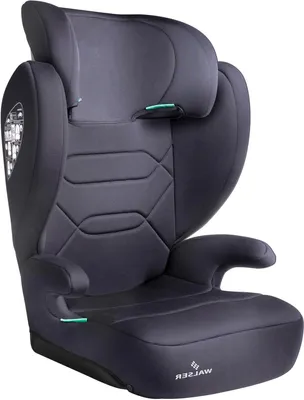 Obrázek produktu pro Autosedačka pro děti - Zvýšená opěrka – Bezpečné cestování – Nastavitelná opěrka hlavy – 100-150 cm – Antracitová barva