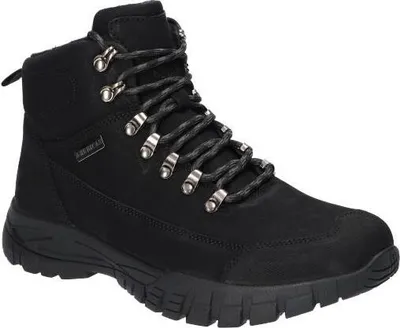Produktbild von AMERICAN CLUB CY123 Warme Herren-Stiefeletten aus Echtleder, Trekking-Winterstiefel, Schwarz 44