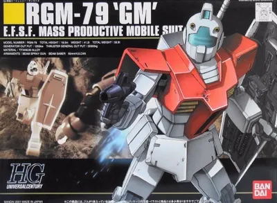 Immagine prodotto di Modello di GUNDAM HGUC 1/144 RGM-79 GM