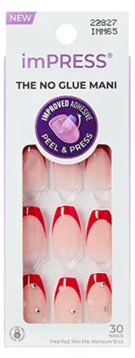 Produktbild von Selbstklebende Nä gel Impress Nails - Happy World 30 Stü ck