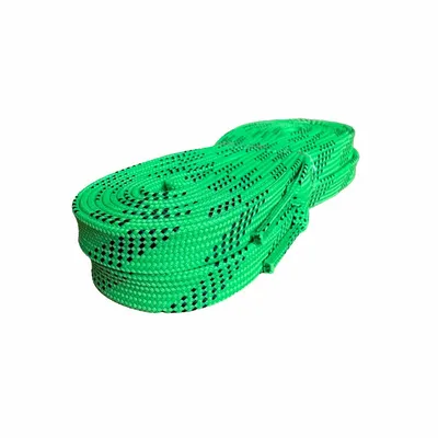 Schlittschuh Eishockey Schnürsenkel Grün - ungewachst - 240 cm