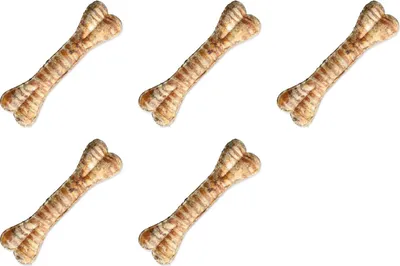 Produktbild von Trixie Kausnacks Knochen aus Luftröhre 10 cm, 2x35g / Packung 5 Stück