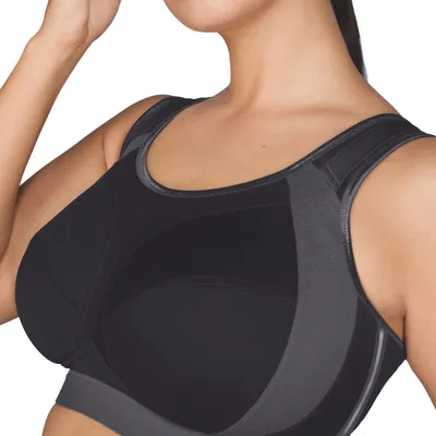 Produktbild von Anita Active Extreme Control Plus Sport Bh 5567 Zwart/Antraciet - größe 85 / J