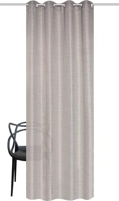 Produktbild von Ösenschal GIUSEPPE, 245x140 cm, halbtransparent, Natur Gewebe