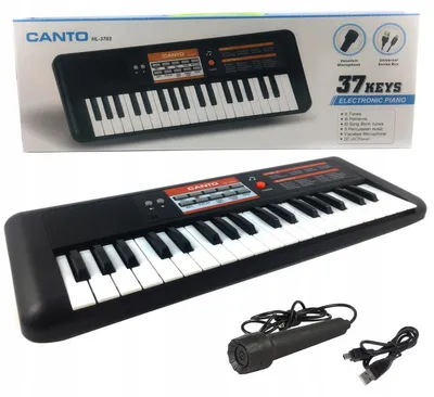 Produktbild von Dromader Keyboard für Kinder mit Mikrofon und USB