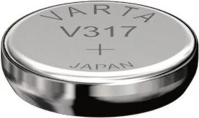 Produktbild von 1 Varta Watch V 317 Primär Silber Uhrenbatterie Blister
