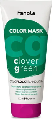 Image de Fanola Color Mask Clover Green 200ml - coloration semi-permanente