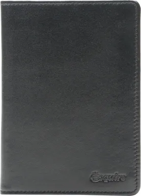 Produktbild von Esquire Ausweisetui New Silk Passport Case Black schwarz