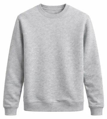 Produktbild von Arbeitsbluse - Sweatshirt XXL - graues Sweatshirt - Baumwollmischung - ES