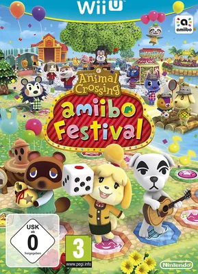 Produktbild von Animal Crossing für WiiU Amiibo Festival nur Spiel ohne Figuren