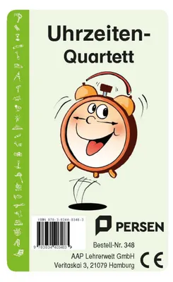 Produktbild von Das Uhrzeiten-Quartett