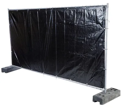 Produktbild von Zauntuch Schwarz 1,76 x 3,41 Meter - Pro Stück