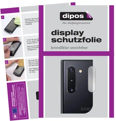 Produktbild von 12x Schutzfolie für Samsung Galaxy Note 10 Kameralinse klar Displayschutzfolie Folie Display Schutz dipos