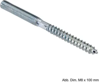 Produktbild von BIS Stockschraube ohne WM-Kopf M6x90mm