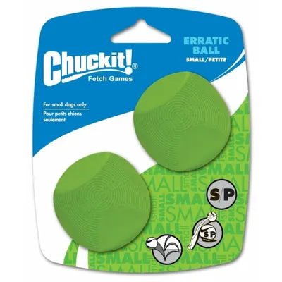 Obrázok produktu pre Chuckit! Erratic ball S - lopta s nepravidelným odskokom 5 cm, 2ks