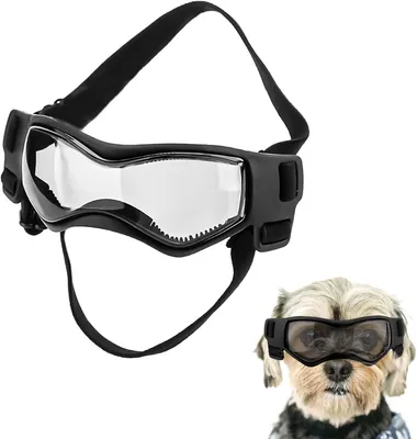 Produktbild von Sonnenbrille für Hunde, geeignet für kleine Rassen – winddicht und beschlagfrei