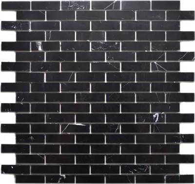 Produktbild von Mosaikfliese Selbstklebende Mosaike Verbund Naturstein Nero Küche Wand MOS200-4M82_f