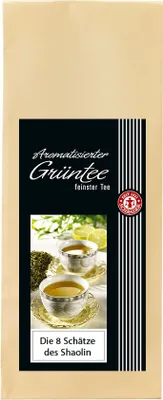 Produktbild von Schrader Grüner Tee Die 8 Schätze des Shaolin®, aromatisiert