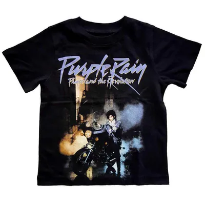Produktbild von Prince T-Shirt Purple Rain Kids Black 2 Years