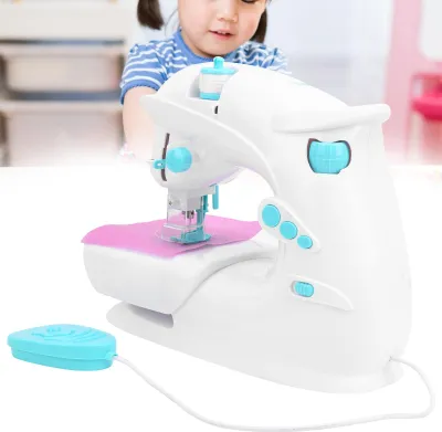 Produktbild von JJT7921 Mini elektrische Nähmaschine Licht Sound Kinderspielzeug für MädchenElektrisch
