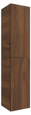 Image de Armoire haute, 2 portes, bois de noyer, modèle MAYA