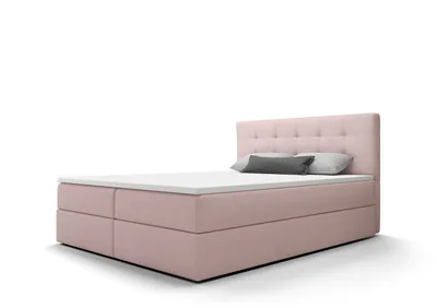 Produktbild von Modernes Bett 180x200 mit Stauraum STIG 5 – rosa