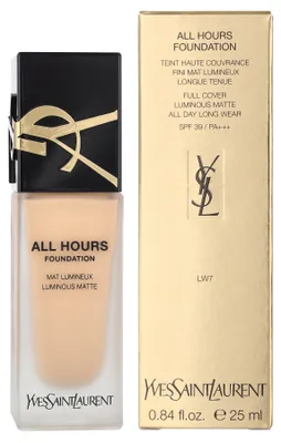 Produktbild von YSL All Hours Luminous Matte Foundation LW7 25 ml