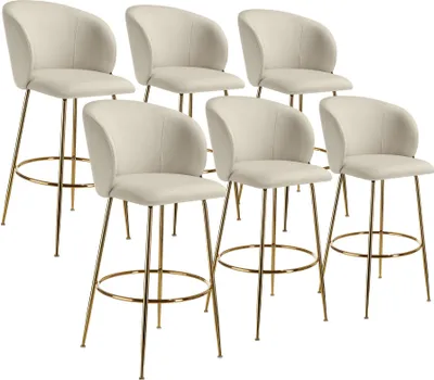 Produktbild von tectake® Barstuhl Luana 51 x 60 x 106 cm, Belastbarkeit 120 kg