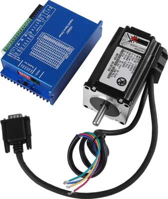 Produktbild von Hybrydowy sterownik serwomechanizmu HSS57 i silnik krokowy 57HSE2N-D25 Nema 23 z zamkniętą pętlą 2N.m